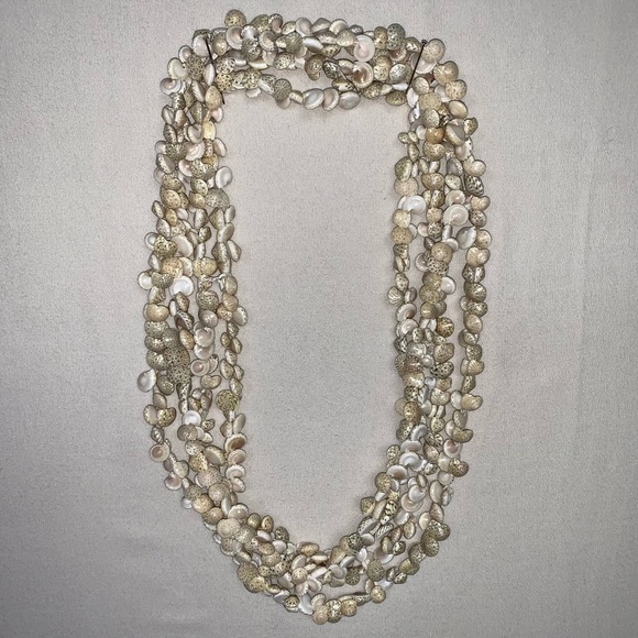 Beach Sea Shell Necklaces Natural Snail Mini Boho Hippie Gypsy Strand Statement - Picture 1 of 10